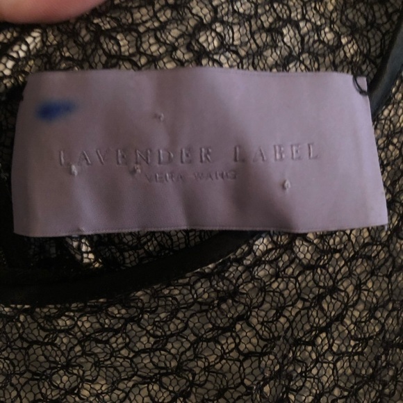 Lavender Label by Vera Wang Lace Shell Dress - Picture 7 of 7